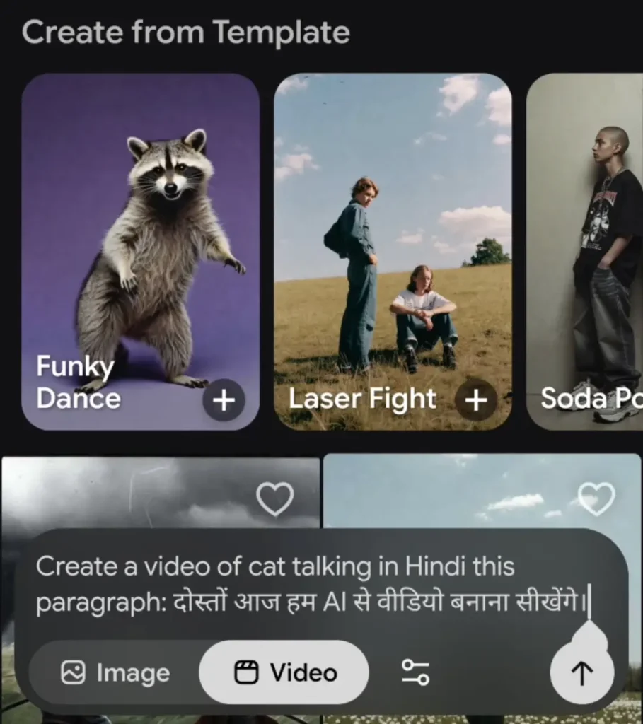 Grok imagine AI text to video prompt
