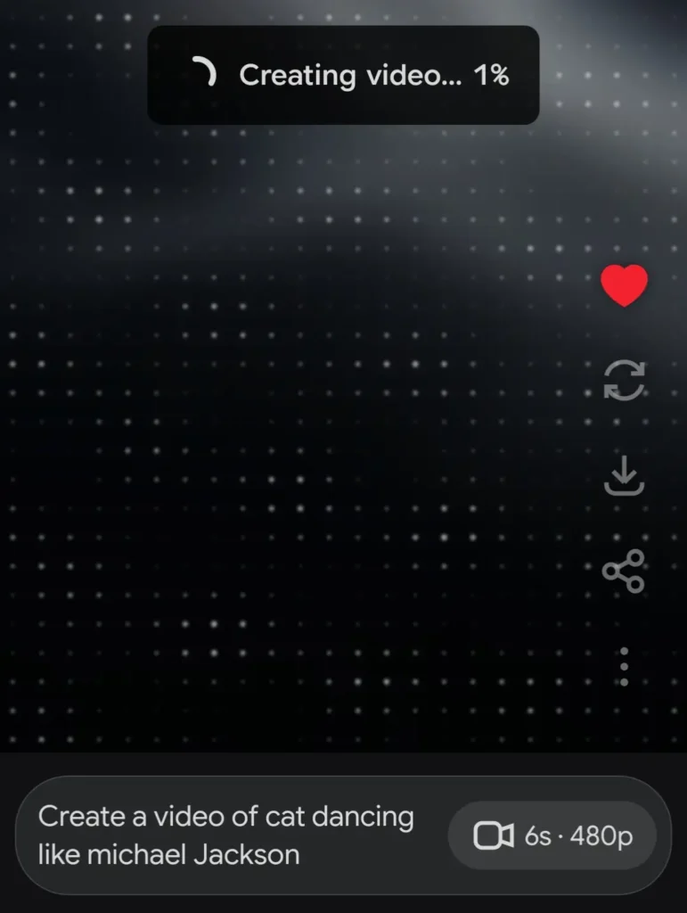 text to video generation process