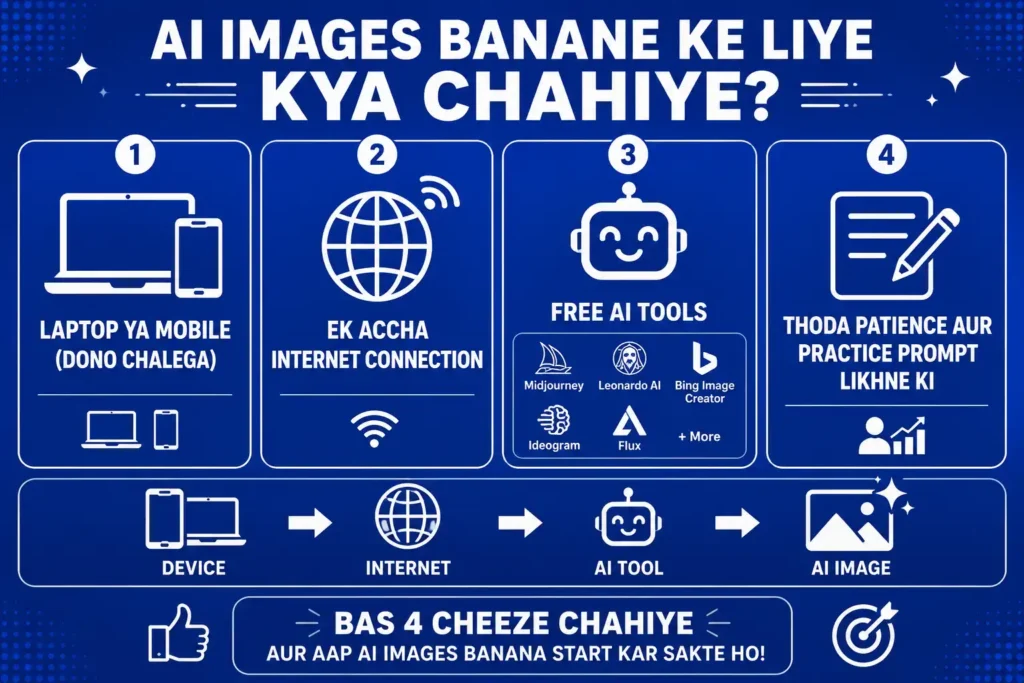 AI Se Photo Banane Ke Liye Kya Chahiye