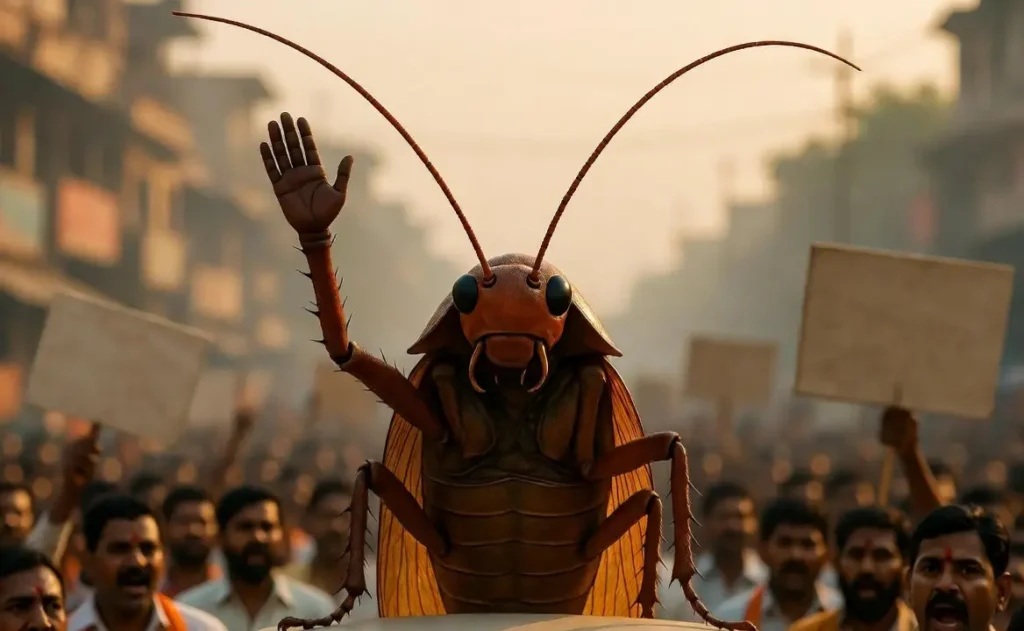 Google Gemini Se Viral Cockroach Janta Party Images Kaise Banaye