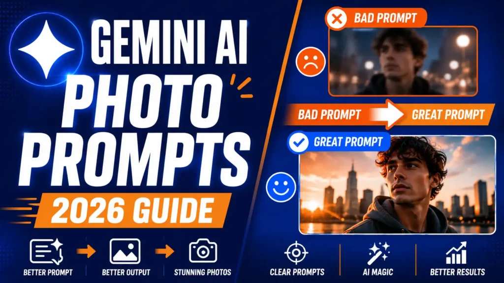 Gemini AI Photo Prompt Kaise Likhe